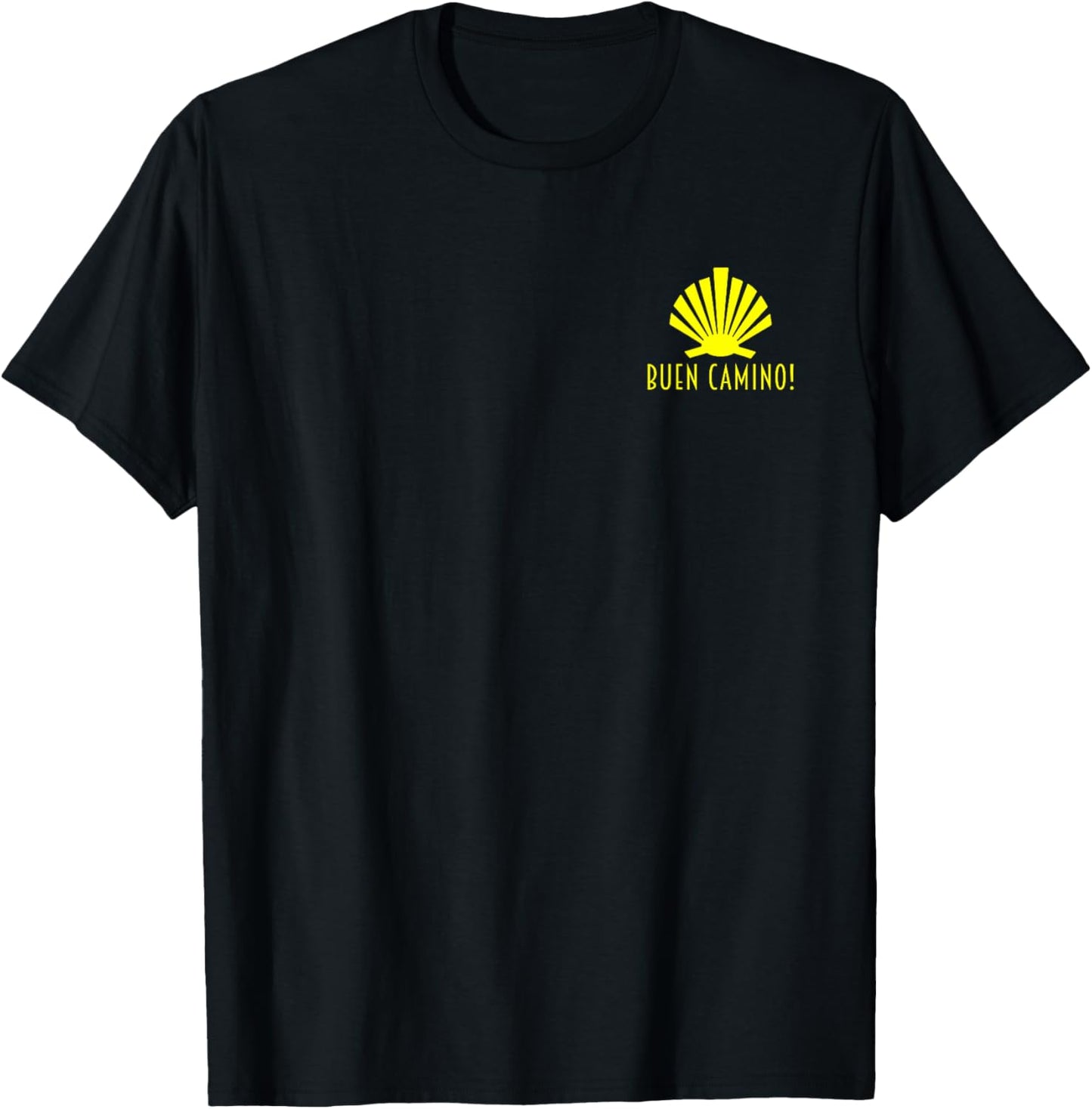 Camino de Santiago de Compostela Way of St James Buen Camino T-Shirt - T-Shirt | Black