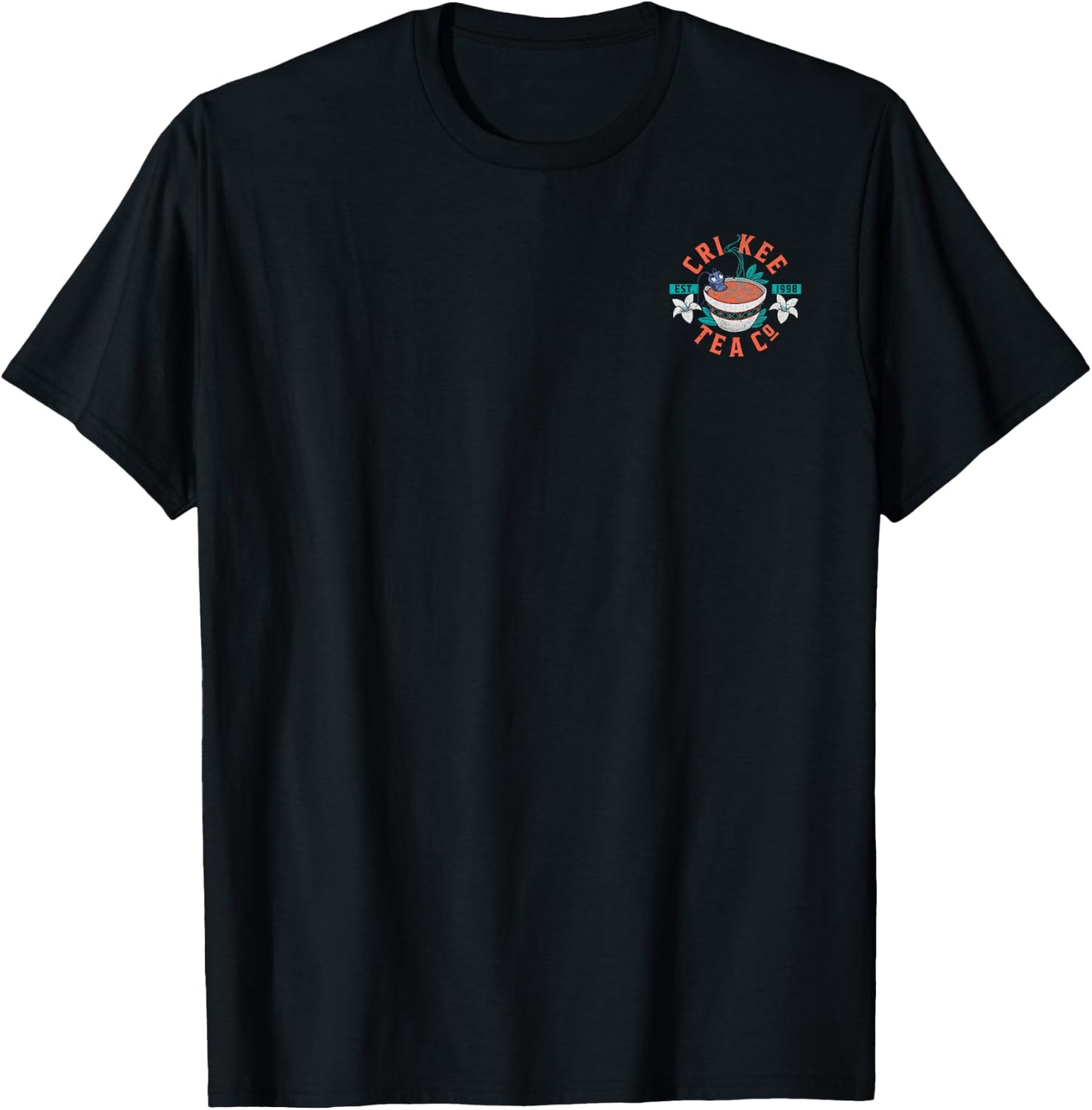 Disney Mulan CRI-Kee Tea Company 1998 Logo T-Shirt - T-Shirt | Black