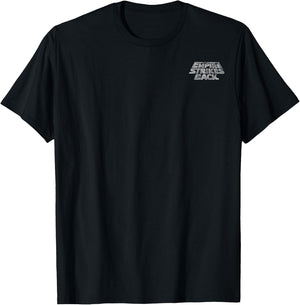 Star Wars The Empire Strikes Back Left Chest Logo T-Shirt - T-Shirt | Black