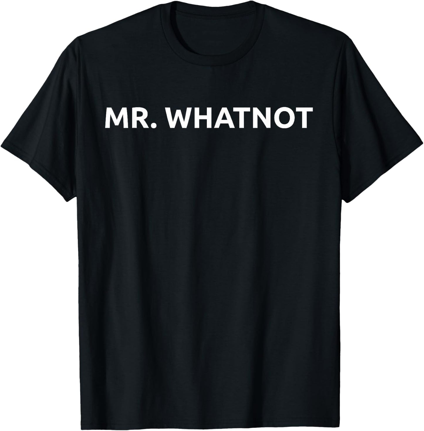 Mr. Whatnot T-Shirt - T-Shirt | Black