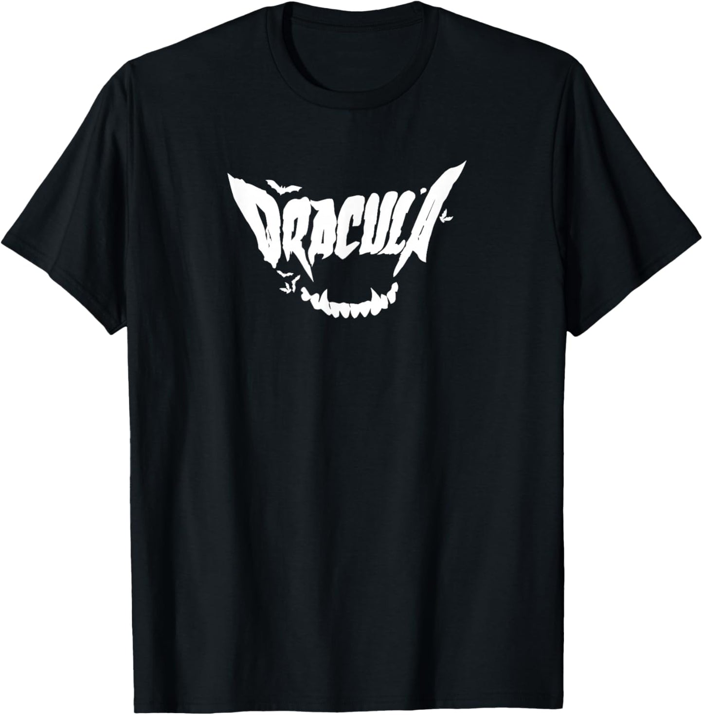 Universal Monsters Dracula Classic Front & Back T-Shirt - T-Shirt | Black