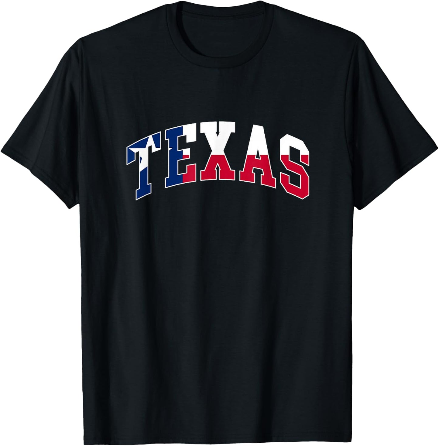 Texas - Throwback Design - Flag of Texas - Classic T-Shirt - T-Shirt | Black