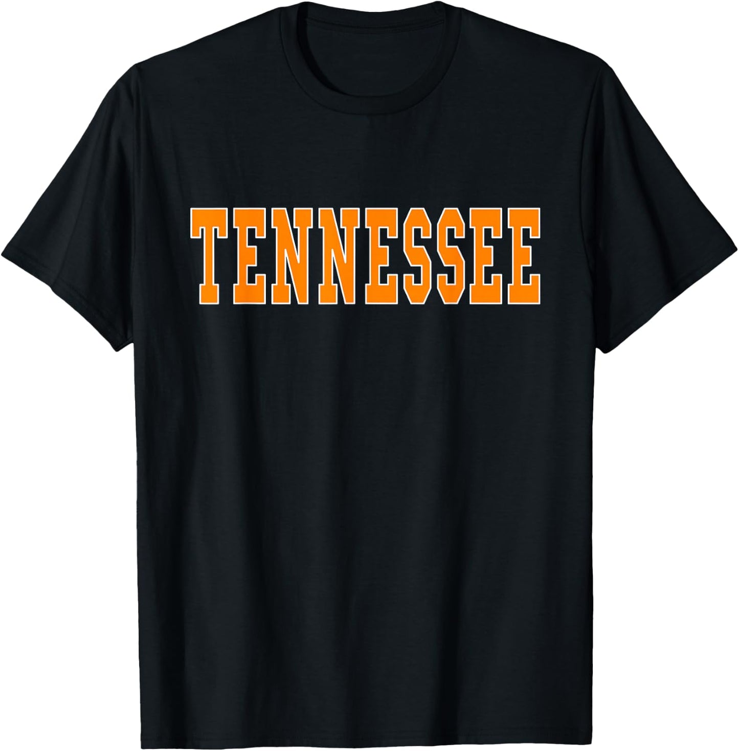 Tennessee - Throwback Design - Classic T-Shirt - T-Shirt | Black