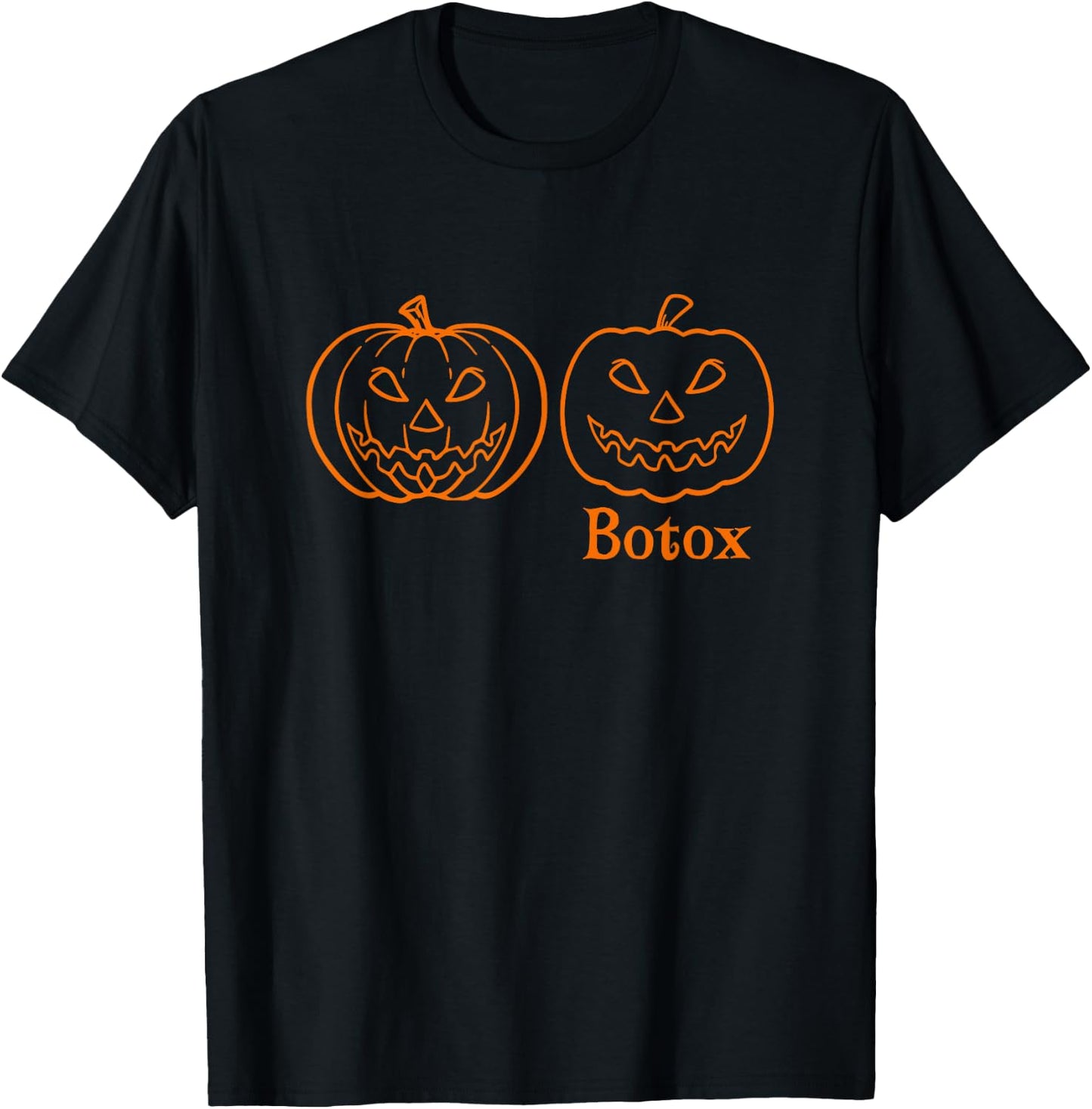 Halloween Pumpkin Spooky Funny Botox Dealer Aesthetic Nurse T-Shirt - T-Shirt | Black