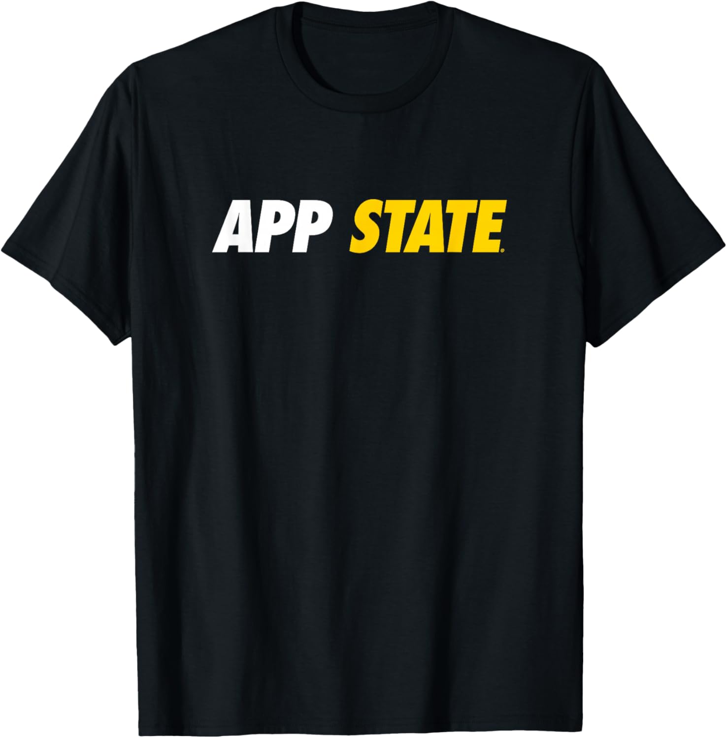 App State Mountaineers | Official University NCAA | PPAPP047 T-Shirt - T-Shirt | Black
