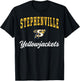 Stephenville High School Yellowjackets C3 T-Shirt - T-Shirt | Black