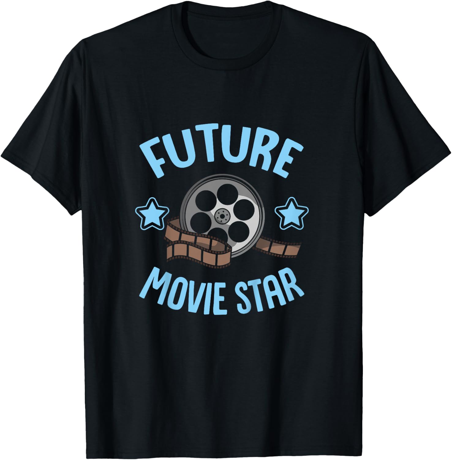 Future Movie Star Cinema Theater Actor Actress Kids T-Shirt - T-Shirt | Black