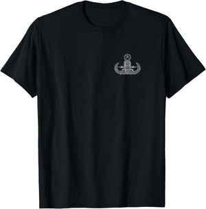 EOD Crab on Front EOD on Back T-Shirt - T-Shirt | Black