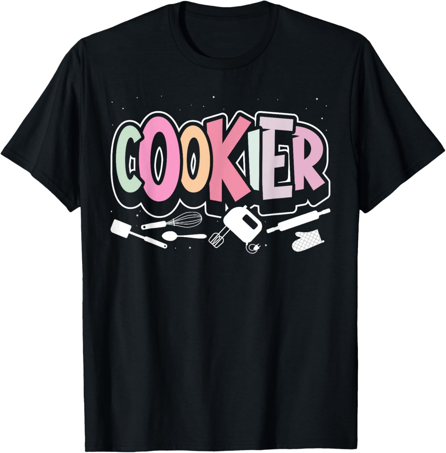 Cookie Decorating for Bakers and Cookie Artists T-Shirt - T-Shirt | Black