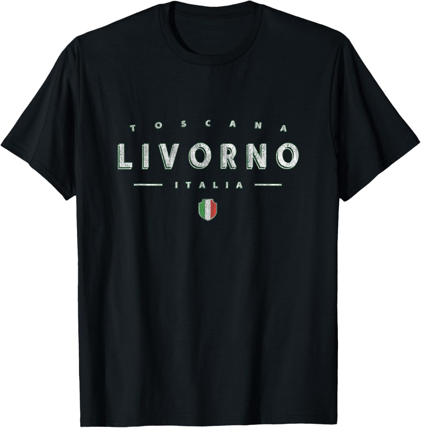 Livorno Toscana Italia - Livorno Italy T-Shirt - T-Shirt | Black