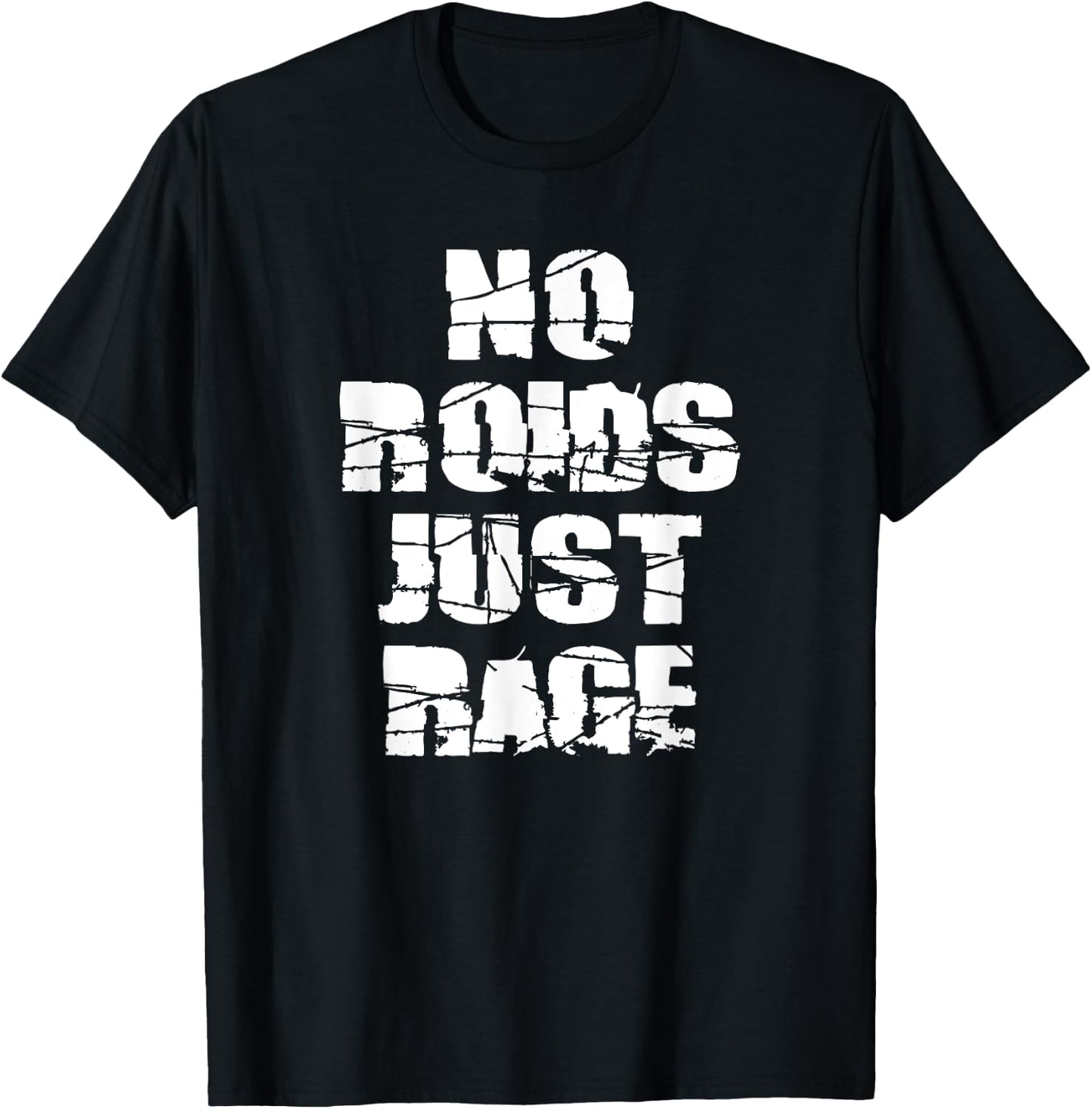 No Roids, Just Rage. Roid Rage T-Shirt - T-Shirt | Black