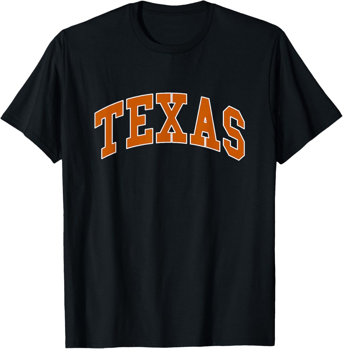 Graphic Crew Inc. TEXAS - Throwback Design - Classic T-Shirt - T-Shirt | Black