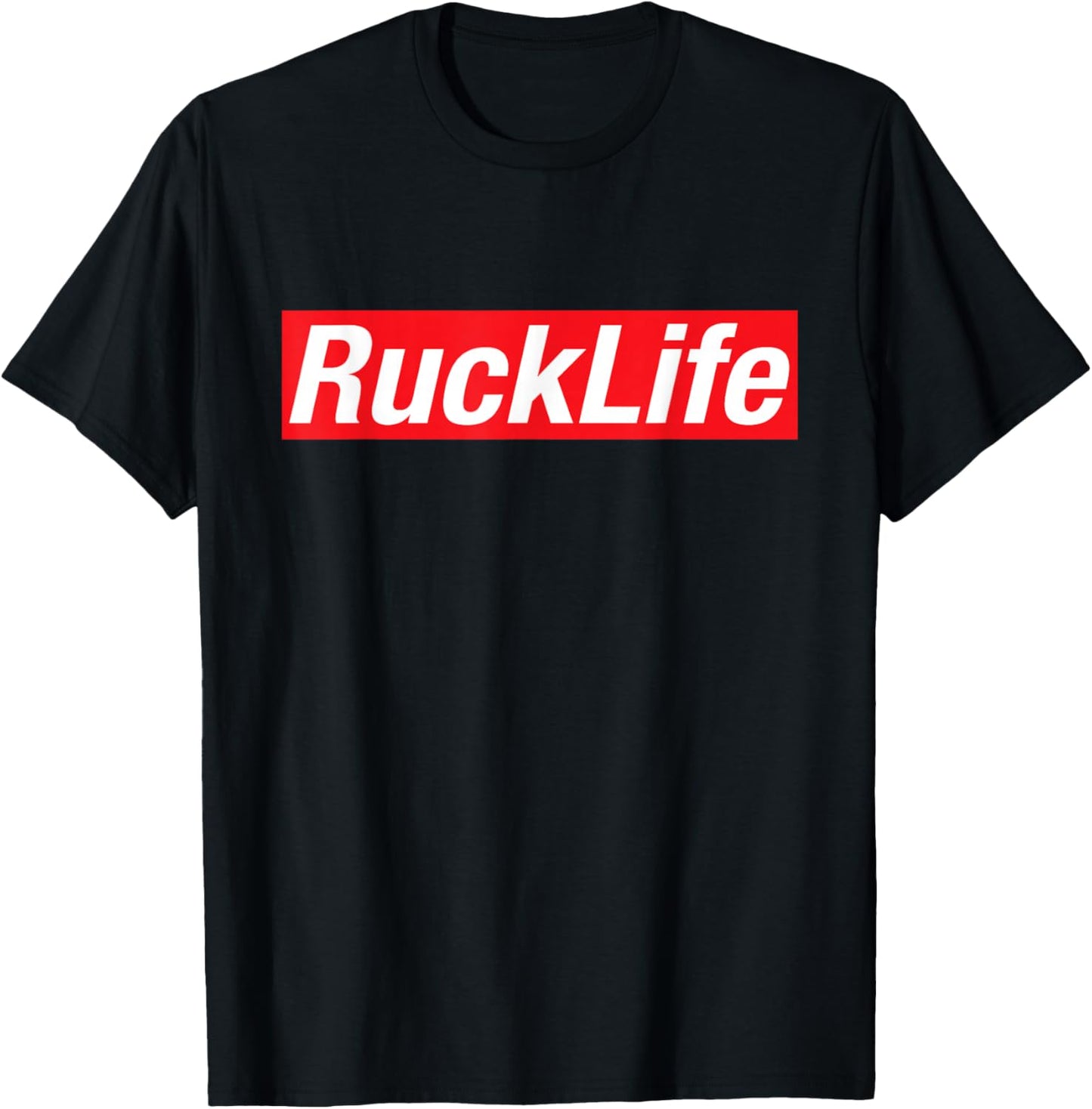 Ruckus Rucklife Biker Life Artwork T-Shirt - T-Shirt | Black