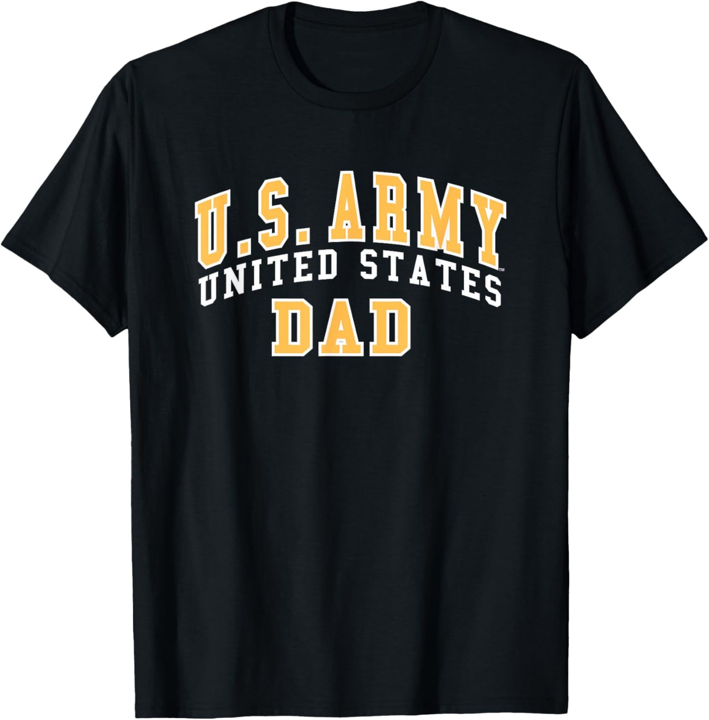 Army United States Military Dad Officially Licensed T-Shirt - T-Shirt | Black