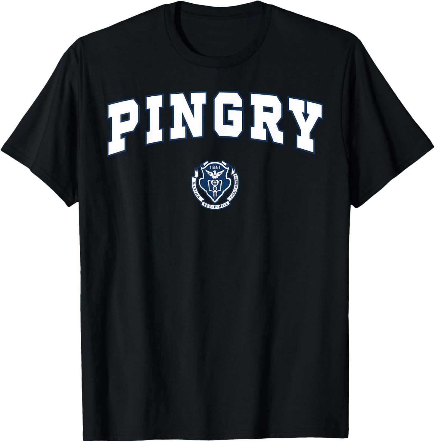 Pingry High School Big Blue T-Shirt - T-Shirt | Black