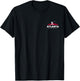 Atlanta Baseball Vintage Minimalist Retro Baseball Lover T-Shirt - T-Shirt | Black