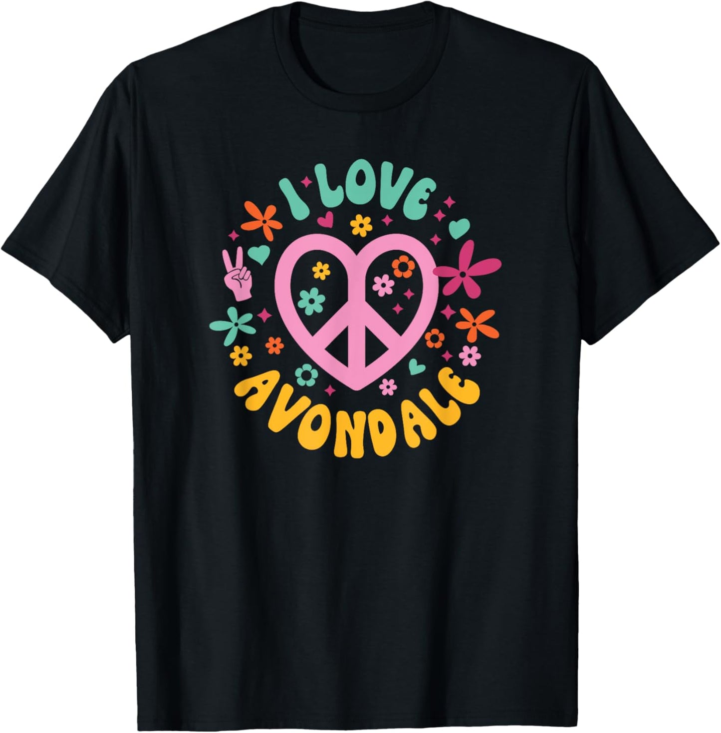 I Love Avondale T-Shirt - T-Shirt | Black