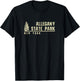 New York Souvenir Gift Allegany State Park T-Shirt - T-Shirt | Black