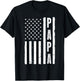 Best Papa Design Dad Grandpa Papi Father's Day Papa T-Shirt - T-Shirt | Black