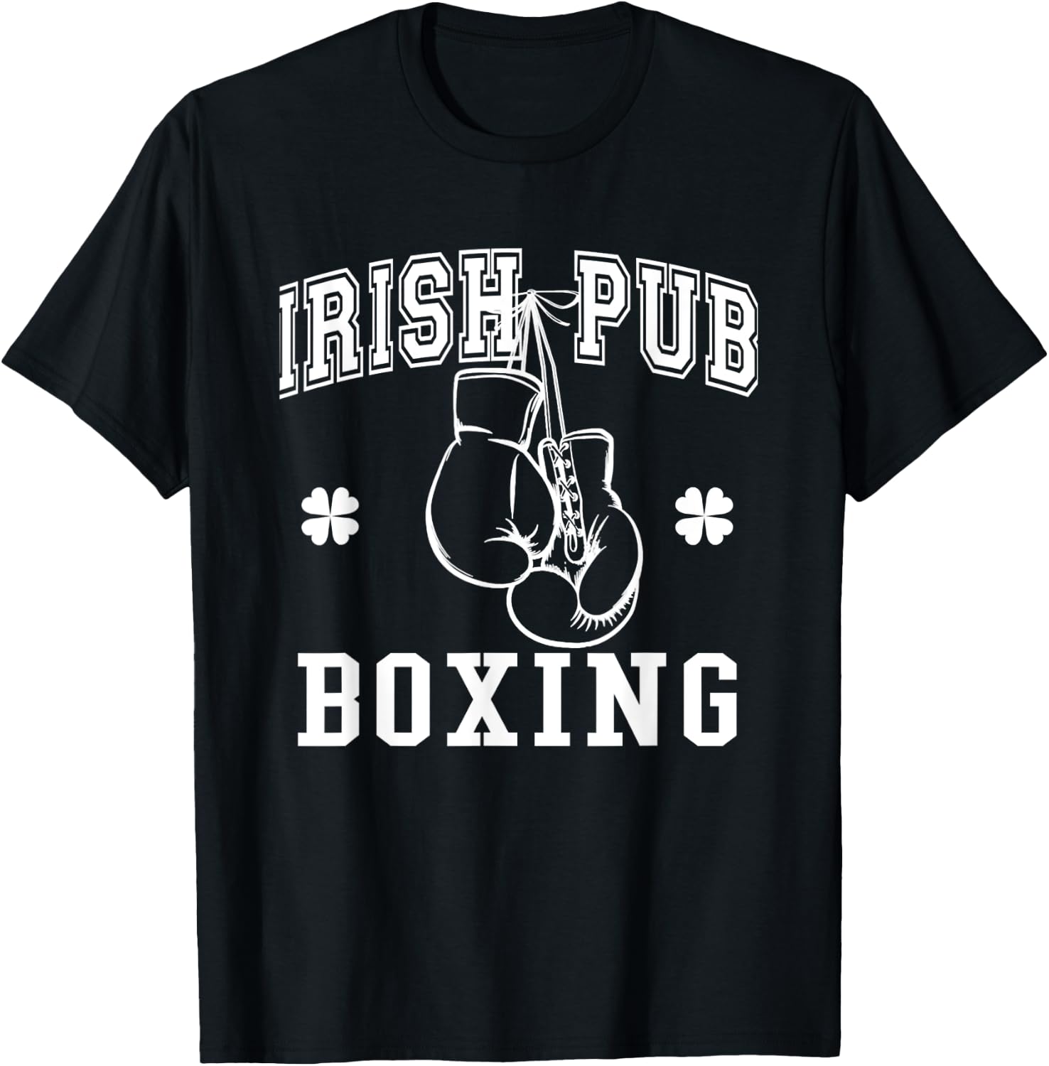 Vintage Irish Pub Est 1975 Boxing Day T-Shirt - T-Shirt | Black