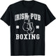 Vintage Irish Pub Est 1975 Boxing Day T-Shirt - T-Shirt | Black