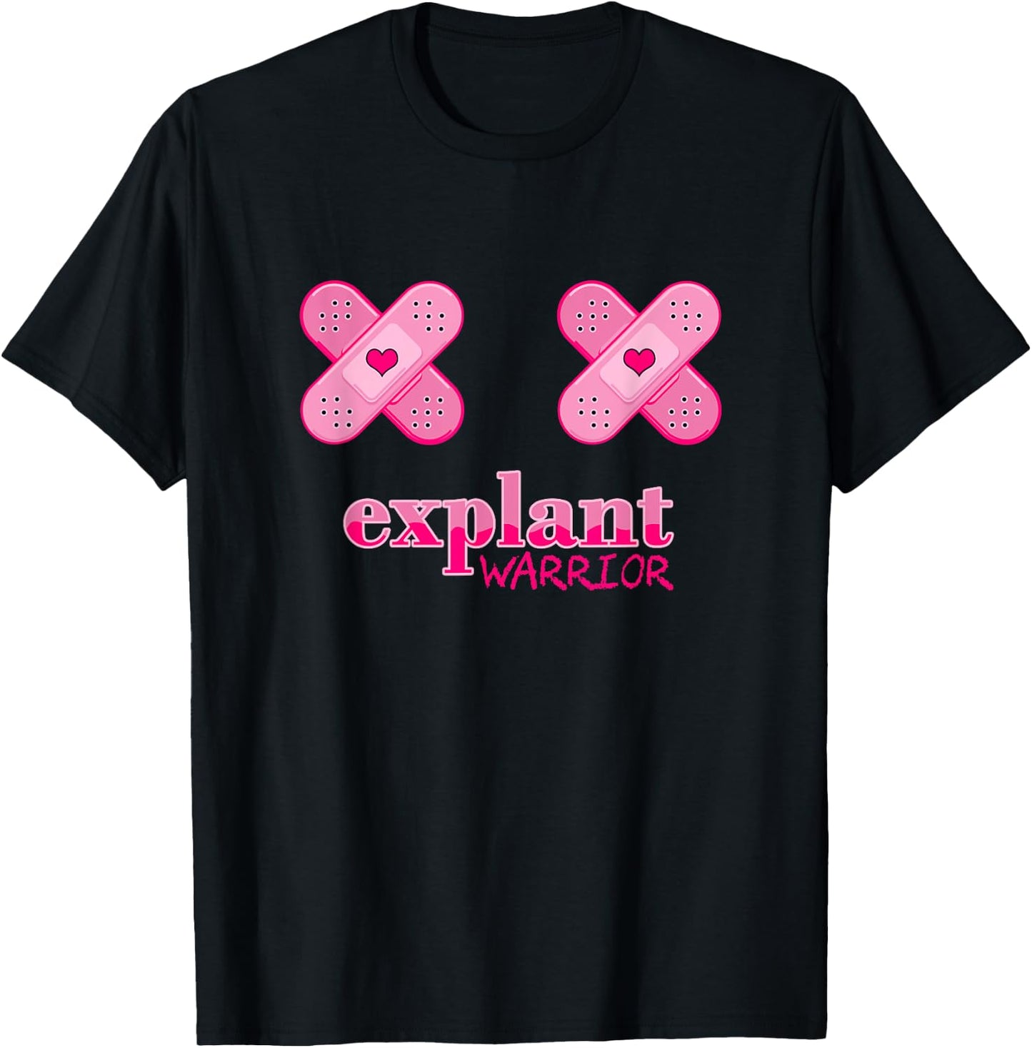 Explant Surgery Breast Implant Illness Cancer Awareness T-Shirt - T-Shirt | Black