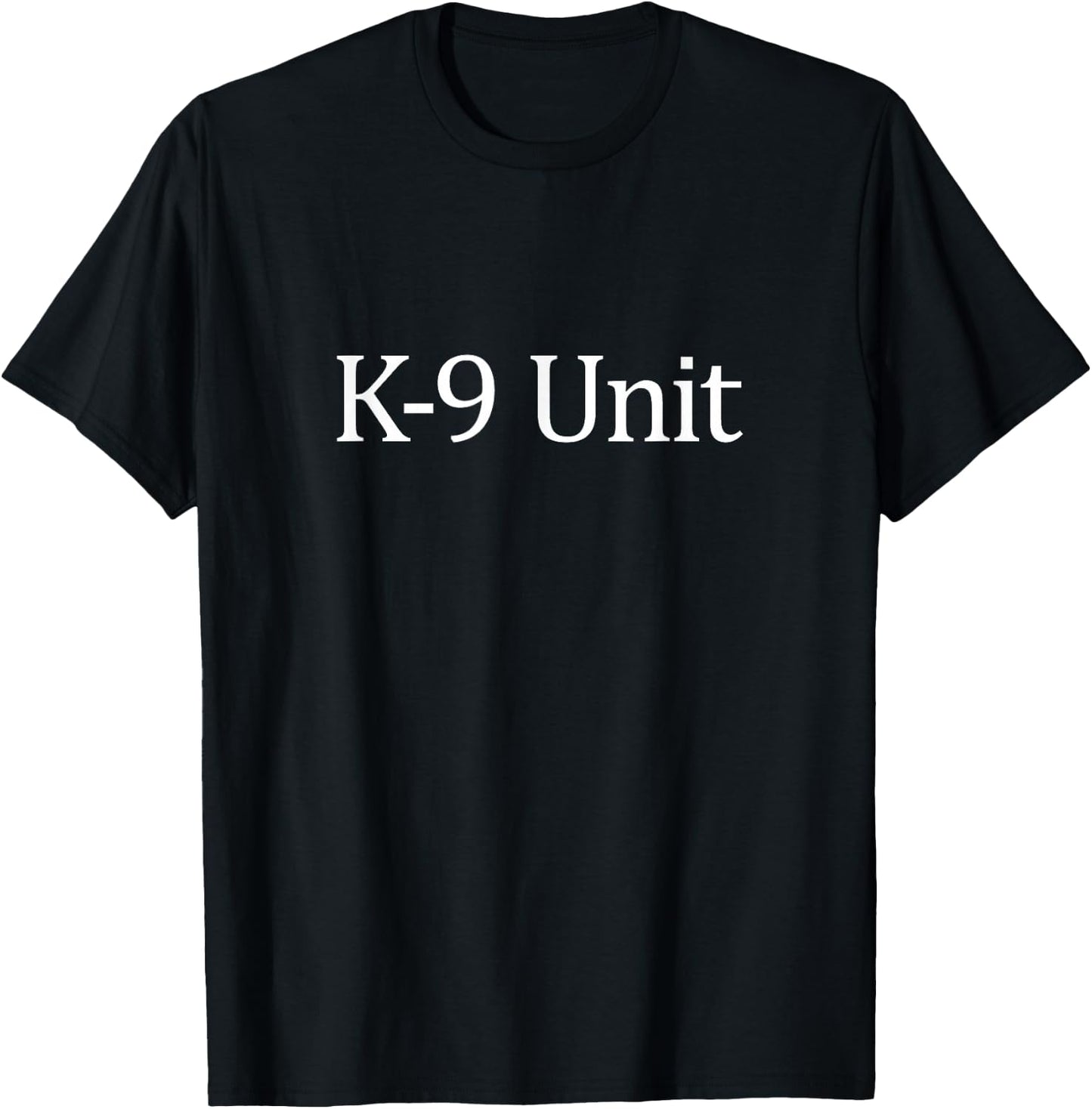 K-9 Unit T-Shirt - T-Shirt | Black