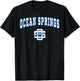 Ocean Springs High School Greyhounds C2 T-Shirt - T-Shirt | Black