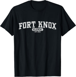Fort Knox Alumni - Army Base, Kentucky T-Shirt - T-Shirt | Black