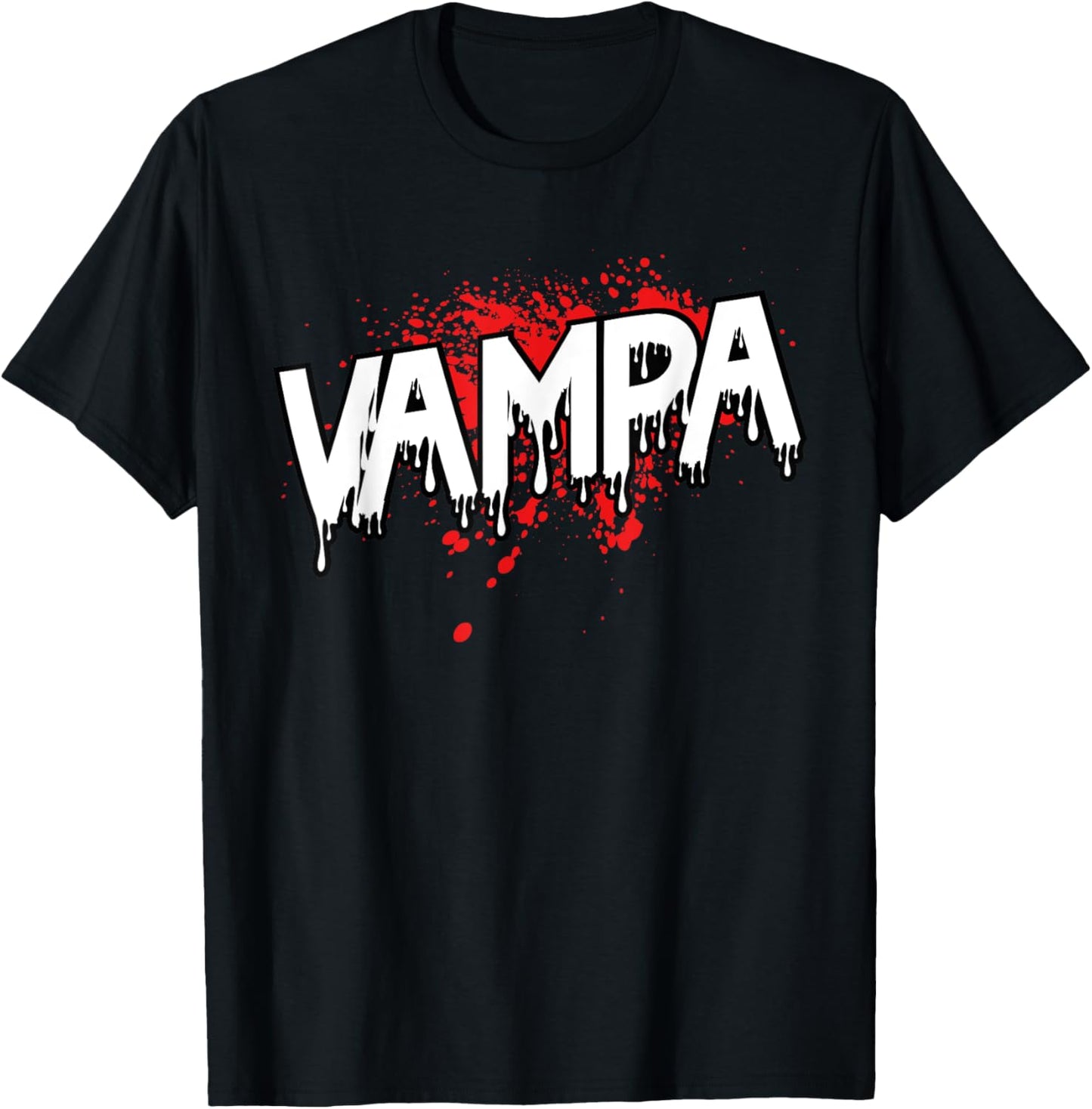 Grandpa Halloween Costume Spooky Grandfather Trick Or Treat T-Shirt - T-Shirt | Black