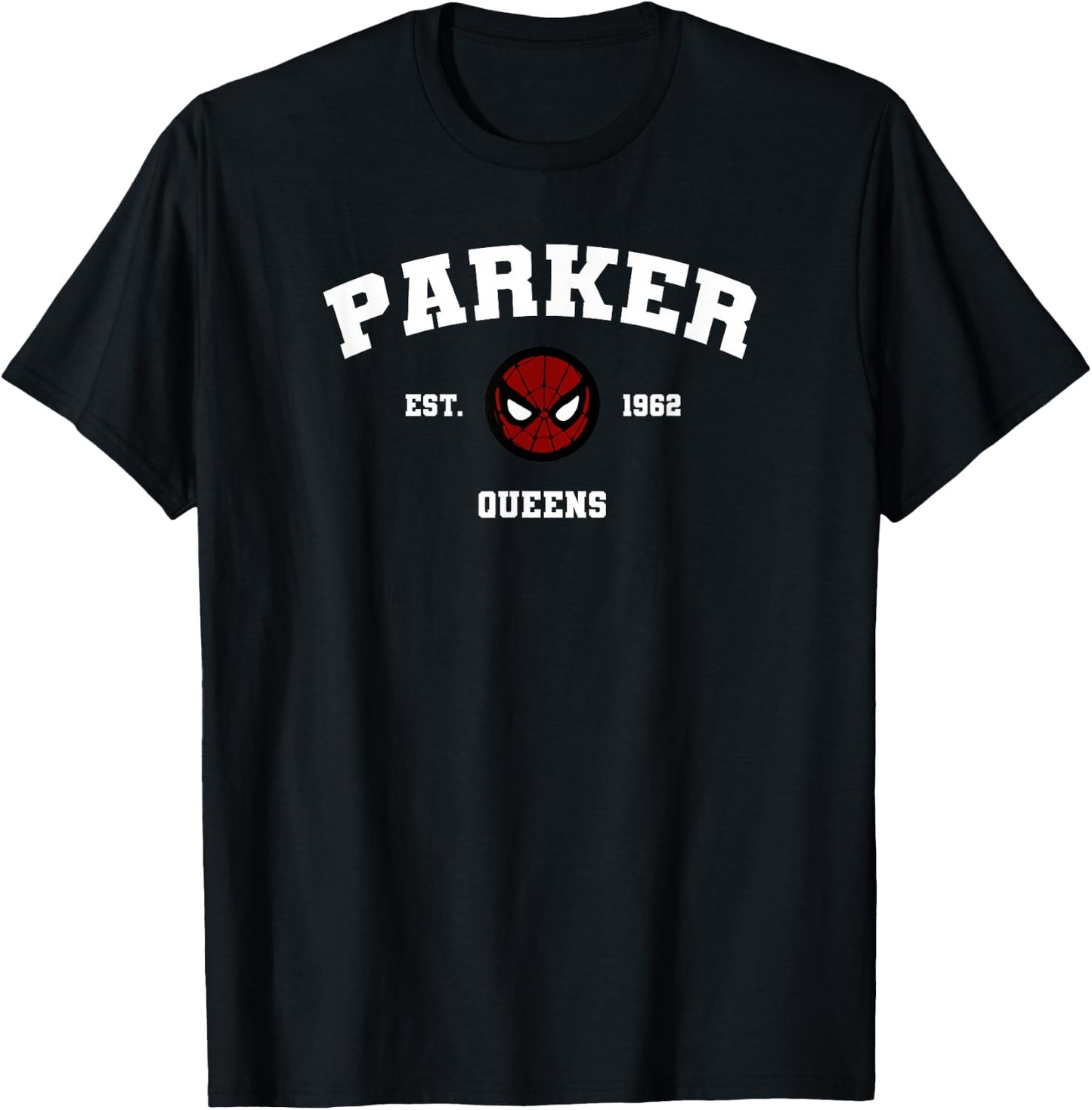Marvel Spider-Man Parker Collegiate T-Shirt - T-Shirt | Black