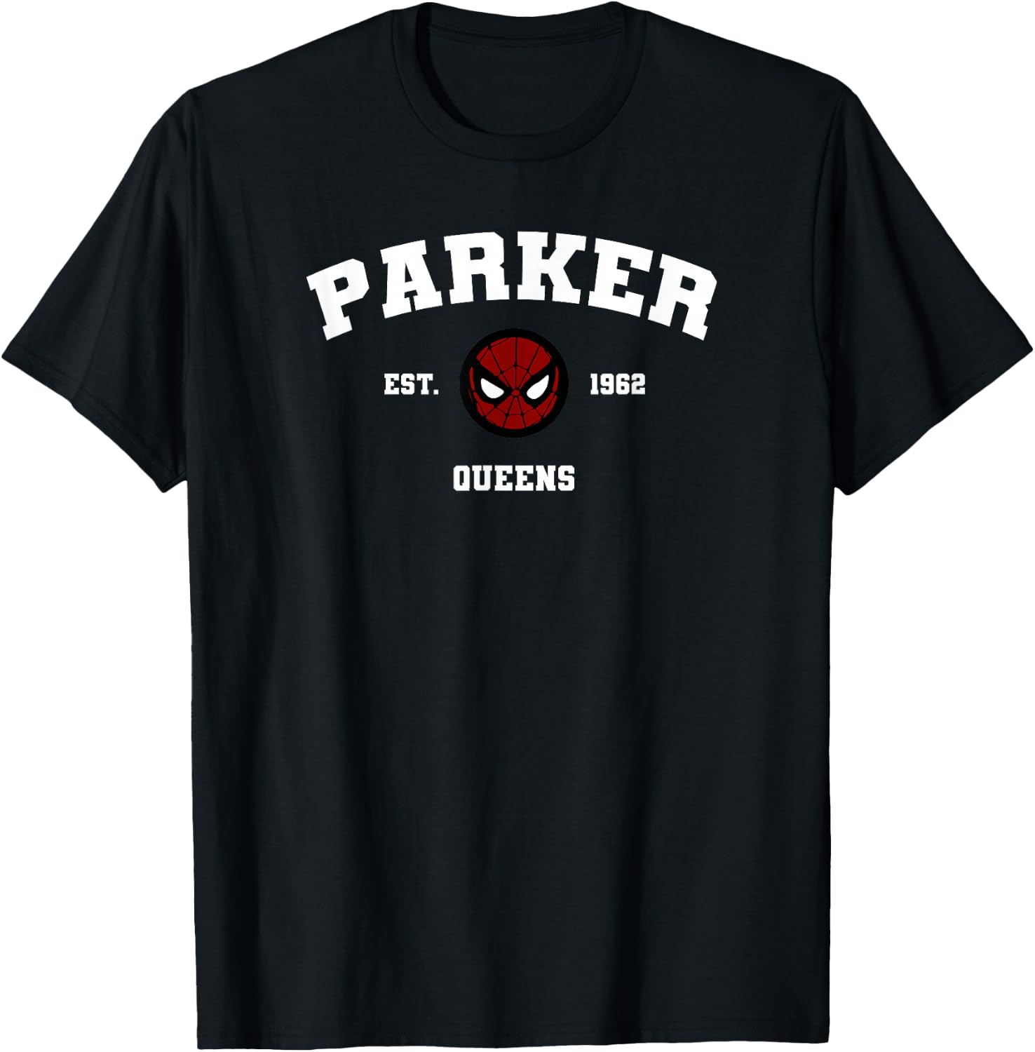Marvel Spider-Man Parker Collegiate T-Shirt - T-Shirt | Black