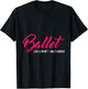 Ballet Like A Sport Only Harder Funny Ballet T-Shirt - T-Shirt | Black