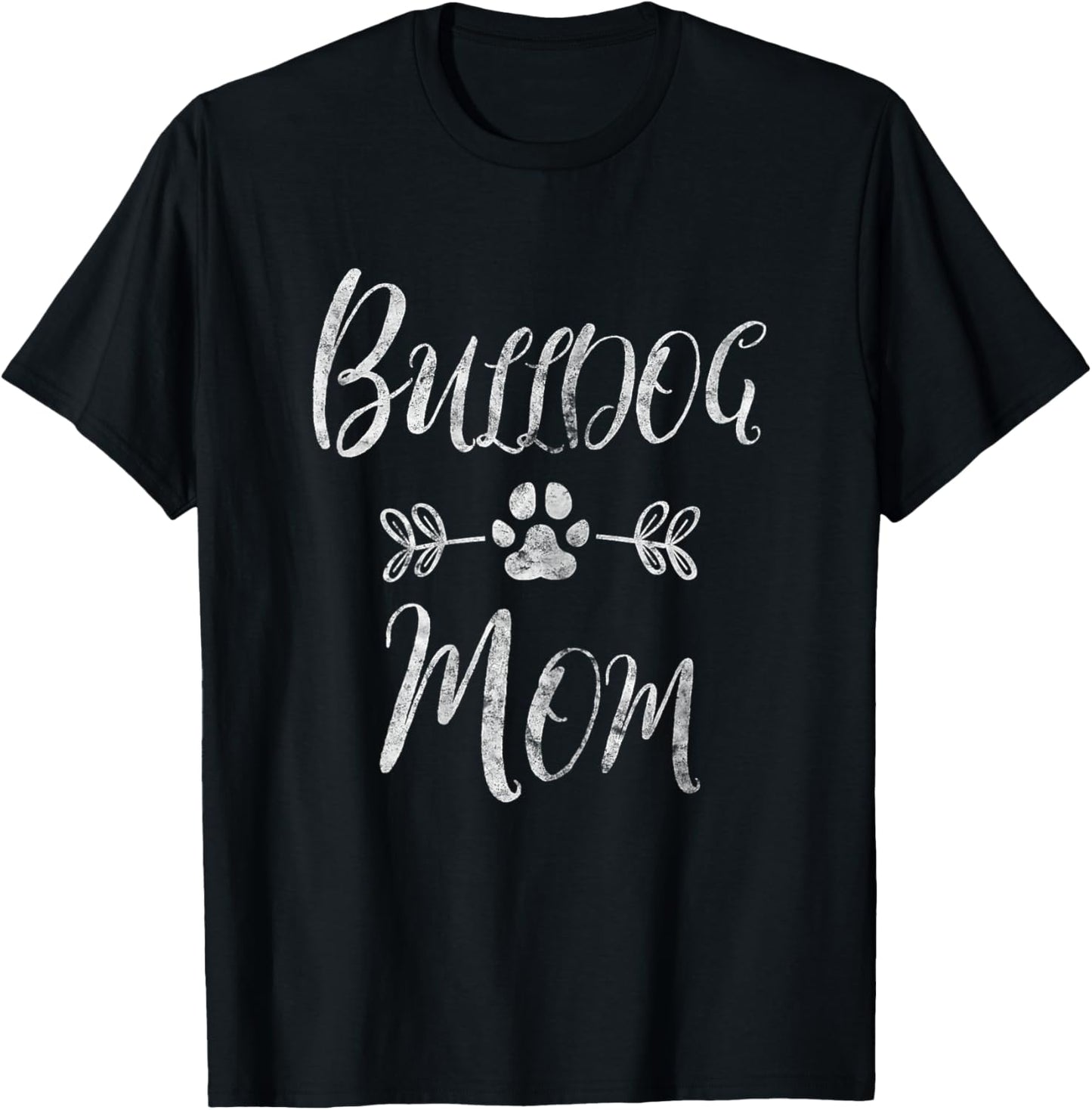 Bulldog Mom Shirt French Bulldog Mom Funny Dog Mom T-Shirt - T-Shirt | Black