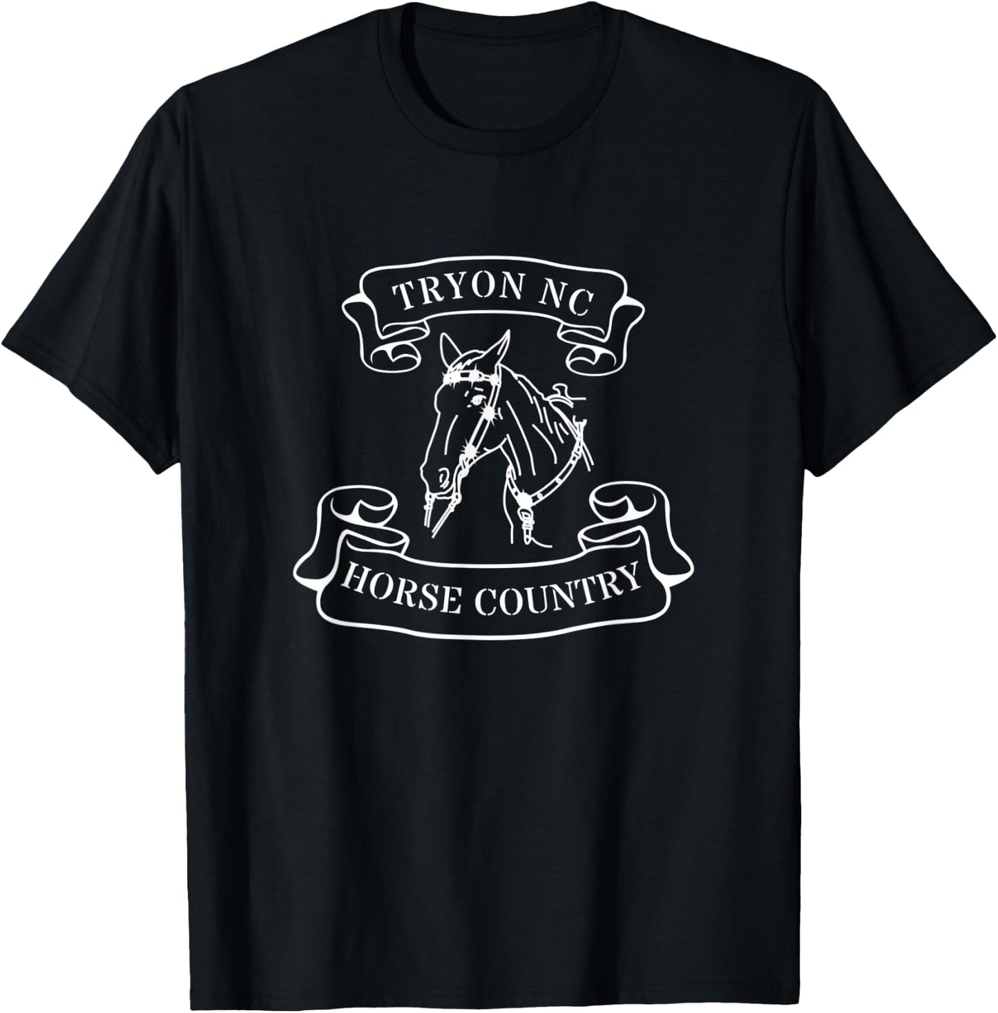 Tryon NC Horse Country T-Shirt - T-Shirt | Black