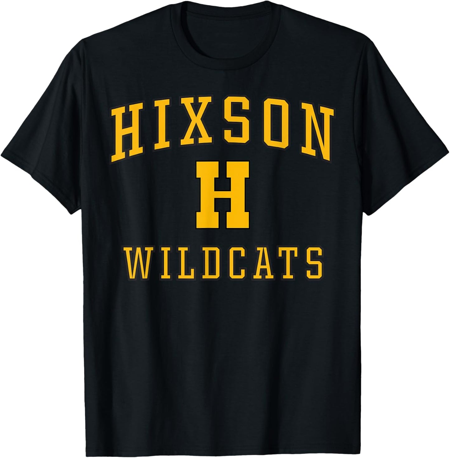 Hixson High School Wildcats C1 T-Shirt - T-Shirt | Black