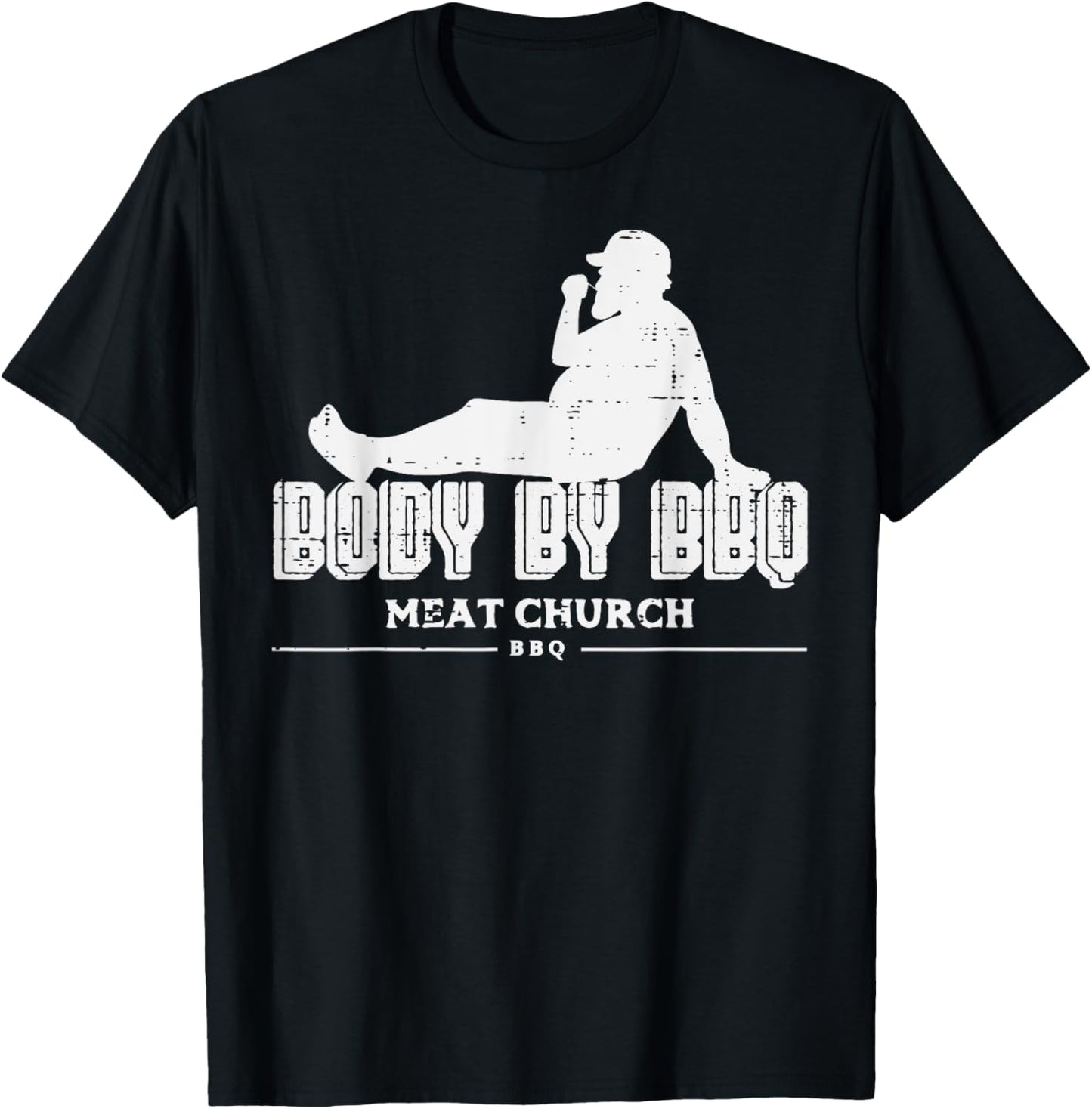 Body By Bbq Funny Barbecue Grill Meat Lover Men Women Kids T-Shirt - T-Shirt | Black