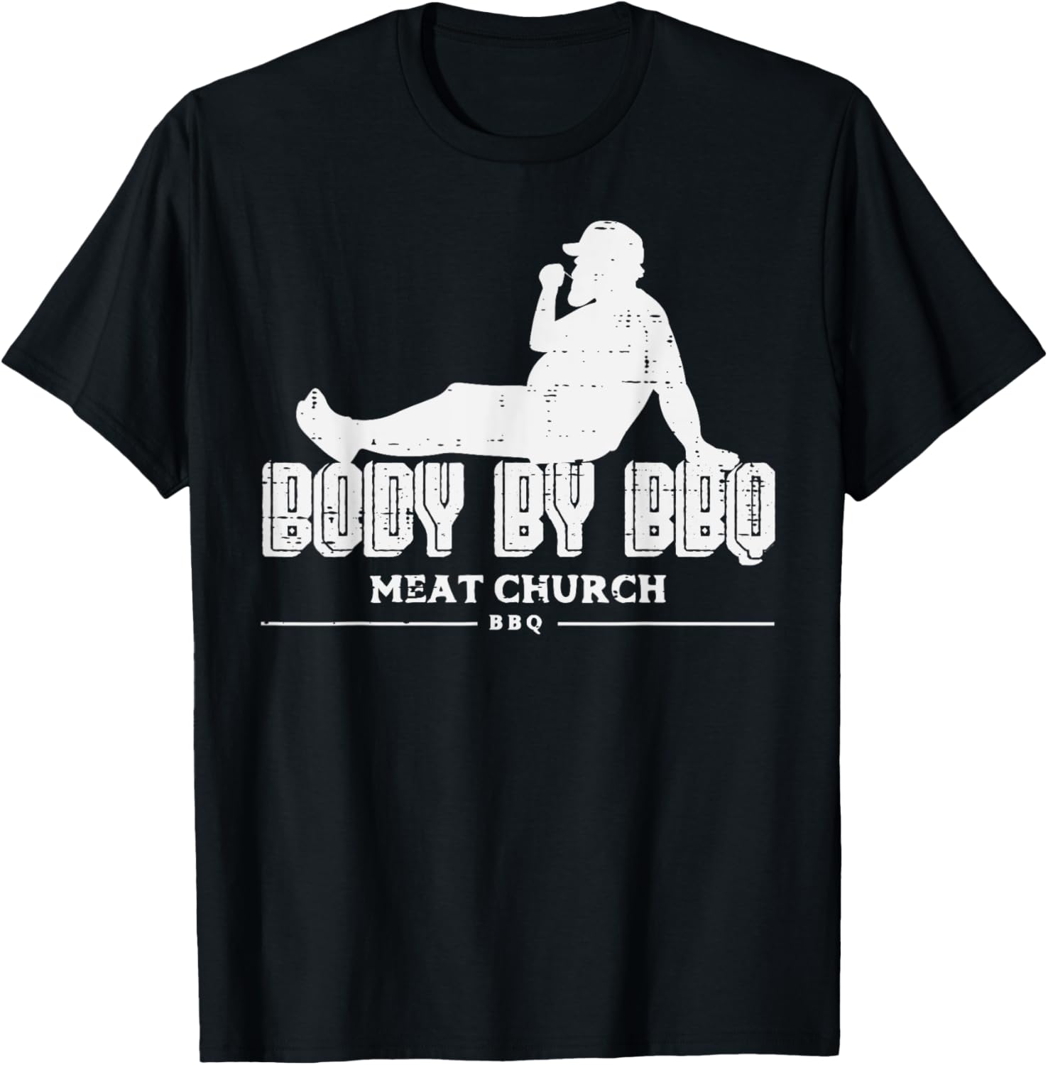 Body By Bbq Funny Barbecue Grill Meat Lover Men Women Kids T-Shirt - T-Shirt | Black