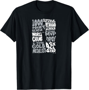 A'ja Wilson - MVP Things - Las Vegas Basketball T-Shirt - T-Shirt | Black