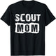 Scouting Mother Scout Mom T-Shirt - T-Shirt | Black