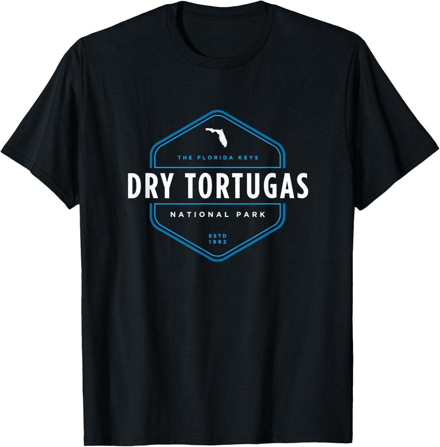 Dry Tortugas National Park Florida Graphic T-Shirt - T-Shirt | Black