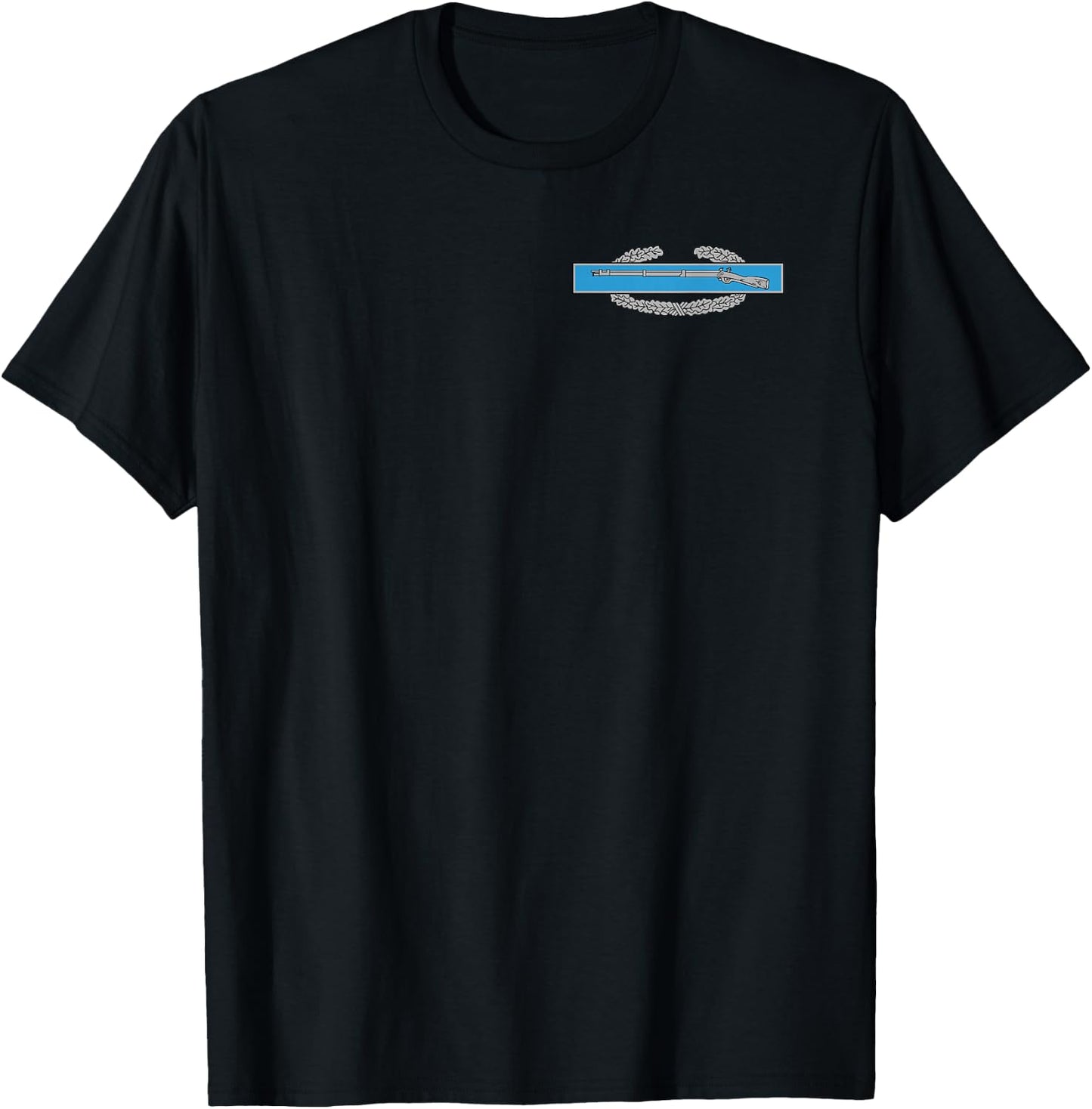 Combat Infantryman Badge (CIB) - 11B - US Army T-Shirt - T-Shirt | Black