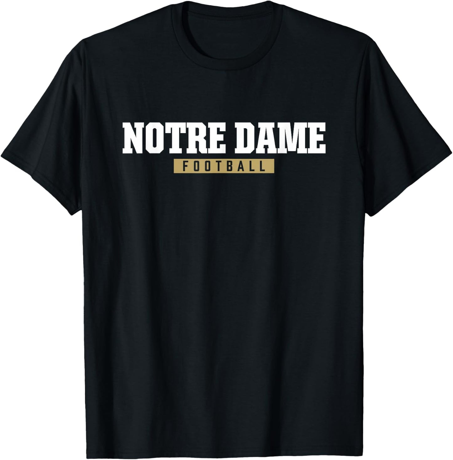Notre Dame High School Football HS T-Shirt - T-Shirt | Black
