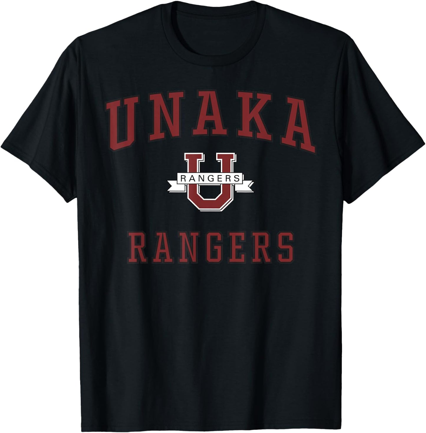 Unaka High School Rangers C1 T-Shirt - T-Shirt | Black