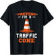 Traffic Cone Pretend I'm A Traffic Cone Traffic Cone Costume T-Shirt - T-Shirt | Black