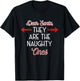 Dear Santa They Are The Naughty One - Funny Christmas Gift T-Shirt - T-Shirt | Black