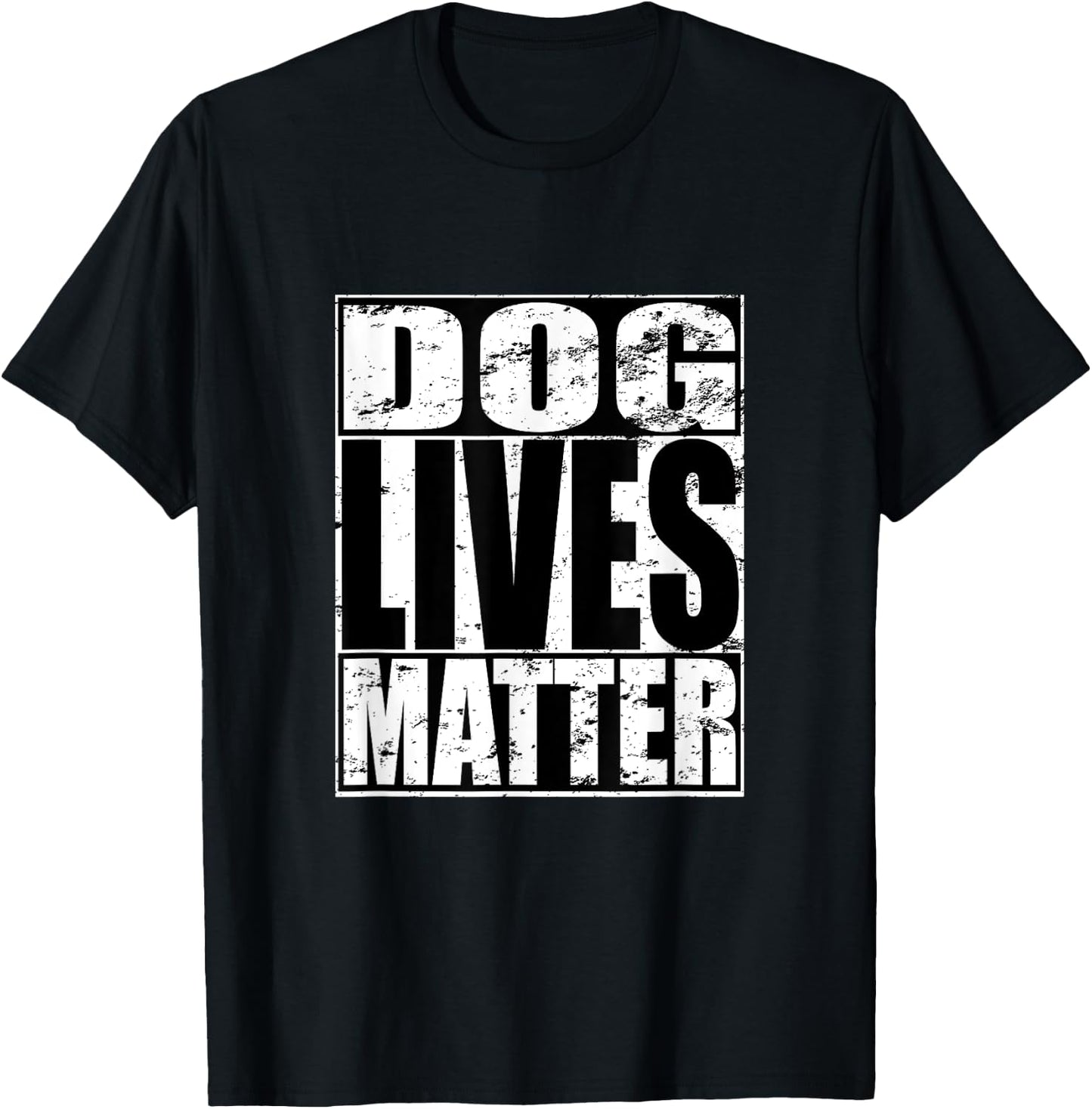 Dog Lives Matter Funny Puppy Dog Lover Gift Women T-Shirt - T-Shirt | Black