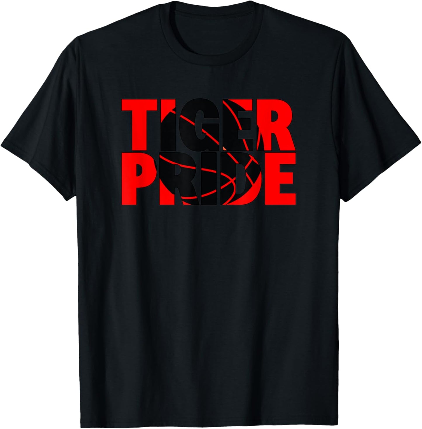 Katy Tigers Pride Basketball T-Shirt - T-Shirt | Black