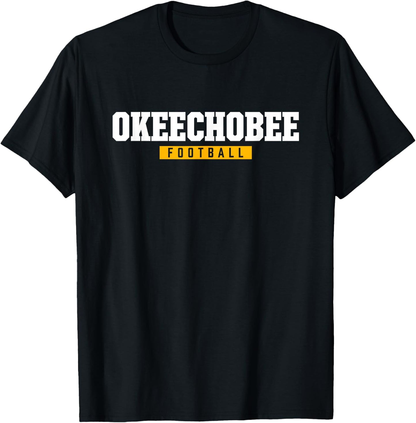 Okeechobee High School Football HS T-Shirt - T-Shirt | Black