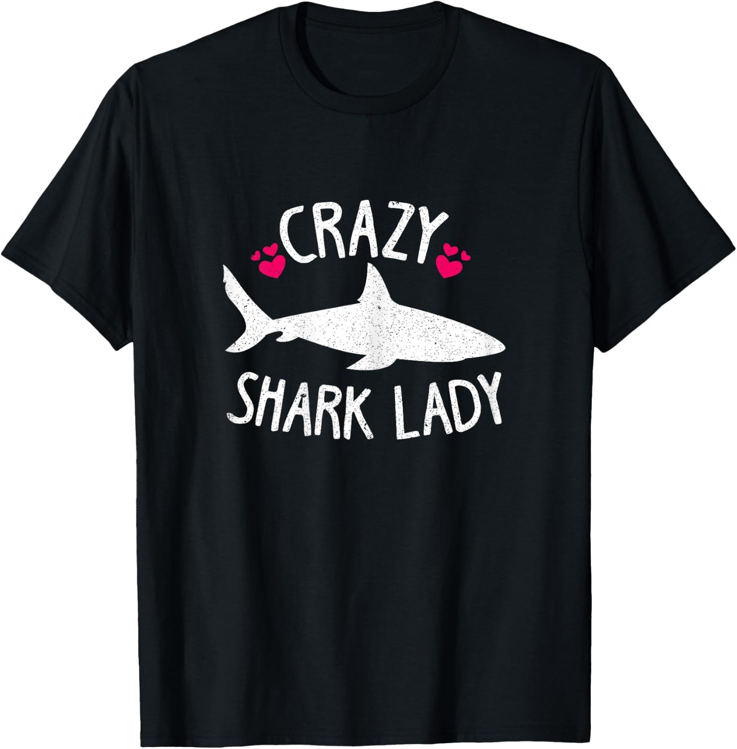 Shark Lady Week Of The Shark Wife Gift T-Shirt - T-Shirt | Black